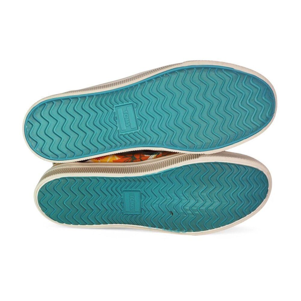 Toms TRVL Lite Floral Print Slip-on Casual Sneakers White Multicolor Women's 5.5 - Picture 8 of 11